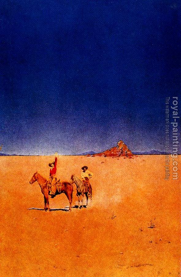 Maxfield Parrish : Desert without water